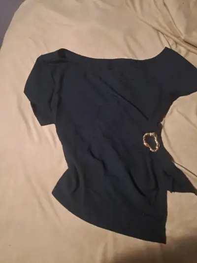 Conjunto elegante azul marino para mujer - miniatura 3