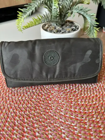 Billetera Kipling RFID Safe color gris - miniatura 1