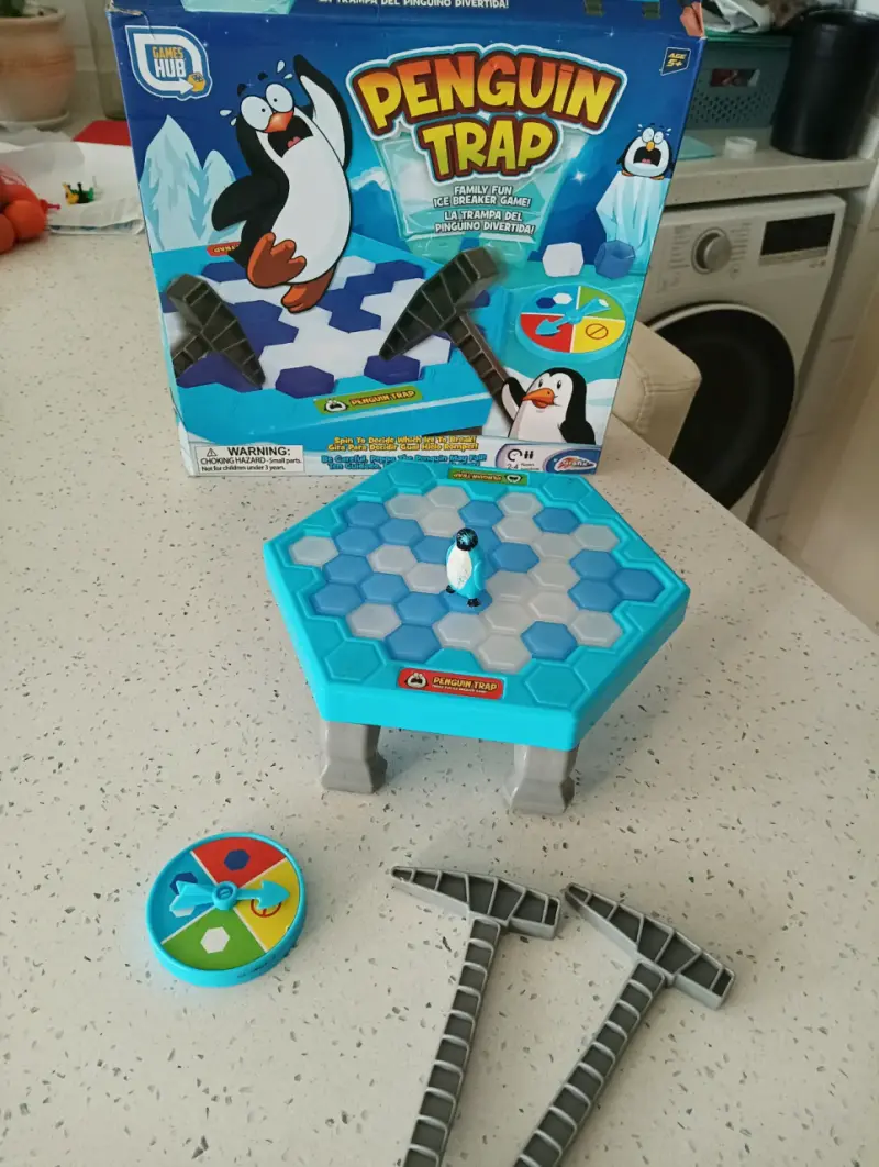 Juego de mesa Penguin Trap para niños - 4