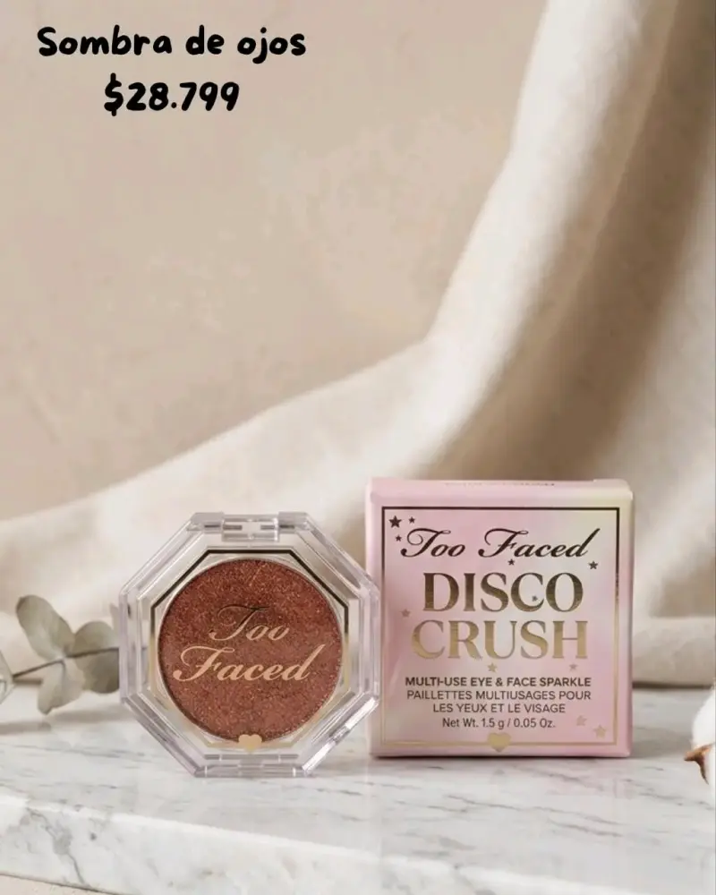 Sombra de Ojos Too Faced Disco Crush