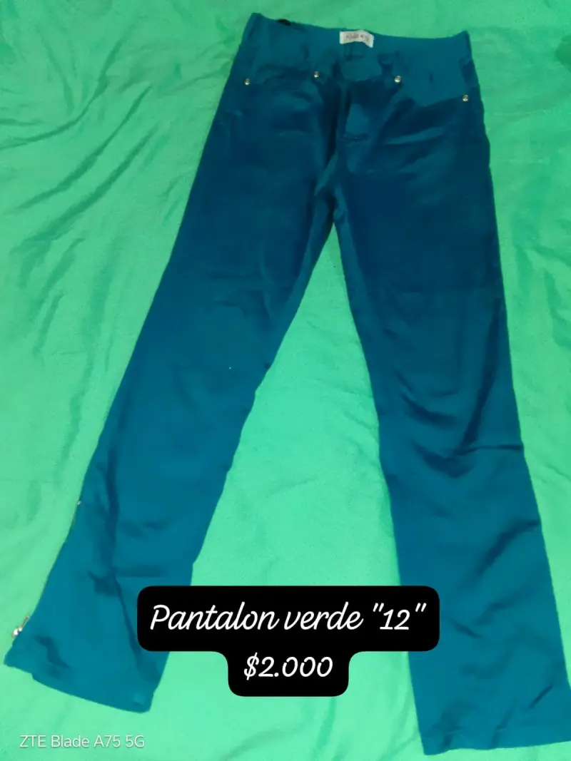 Jeans de mezclilla azul talla 10 - 2