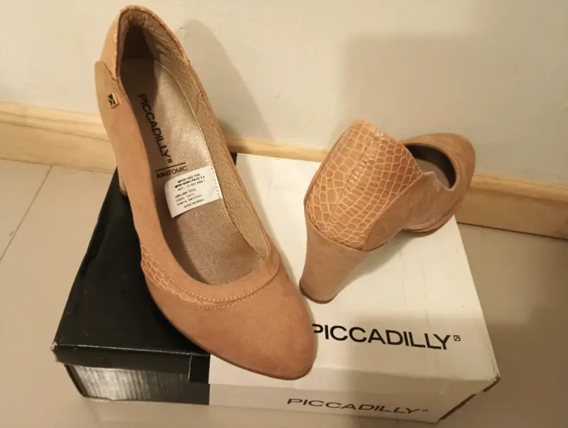 Zapatos de Tacón Beige Piccadilly Anatómicos - 1