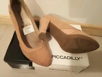 Zapatos de Tacón Beige Piccadilly Anatómicos - miniatura 2