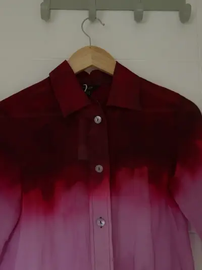 Blusa degradada massimo dutti - miniatura 2