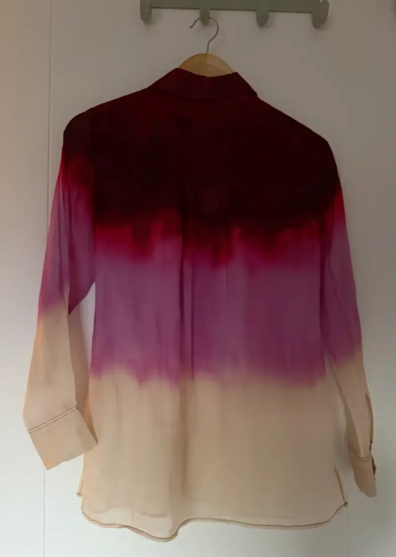 Blusa degradada massimo dutti - 4