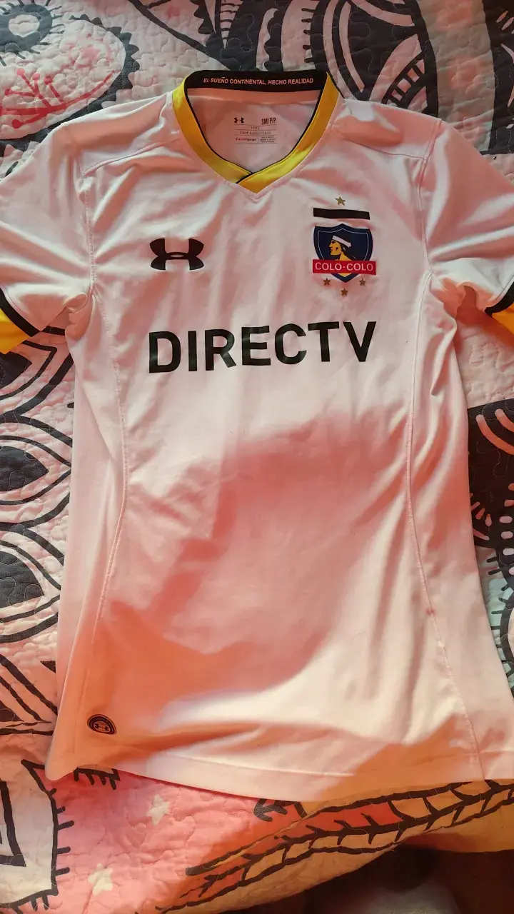 Camiseta Colo-Colo Under Armour blanca - 1