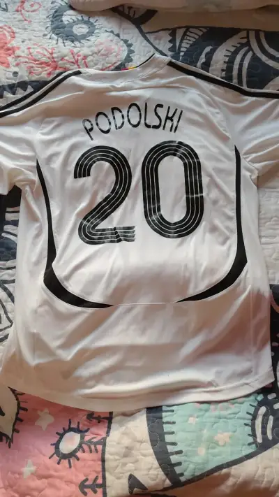 Camiseta Adidas Alemania Podolski 2006 - miniatura 4