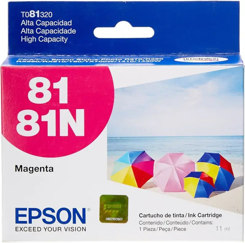 Cartucho de tinta Epson 81N Magenta alta capacidad
