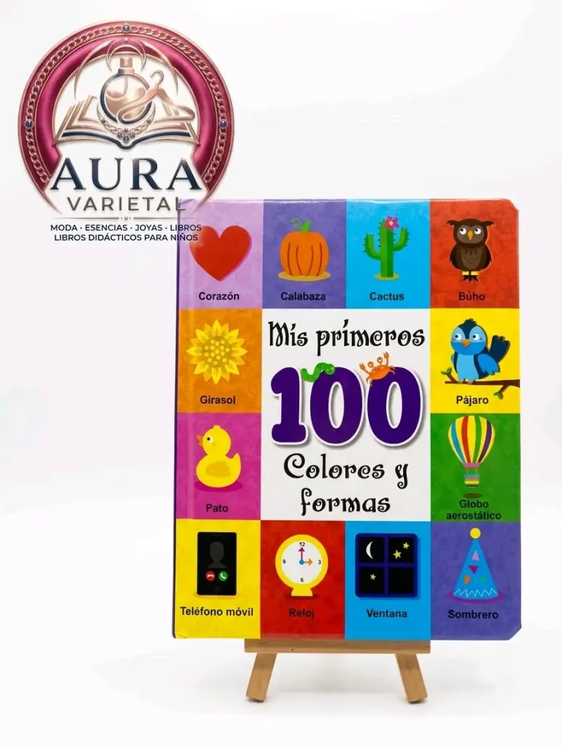 Libro educativo 'Mis primeros 100 colores y formas - 1