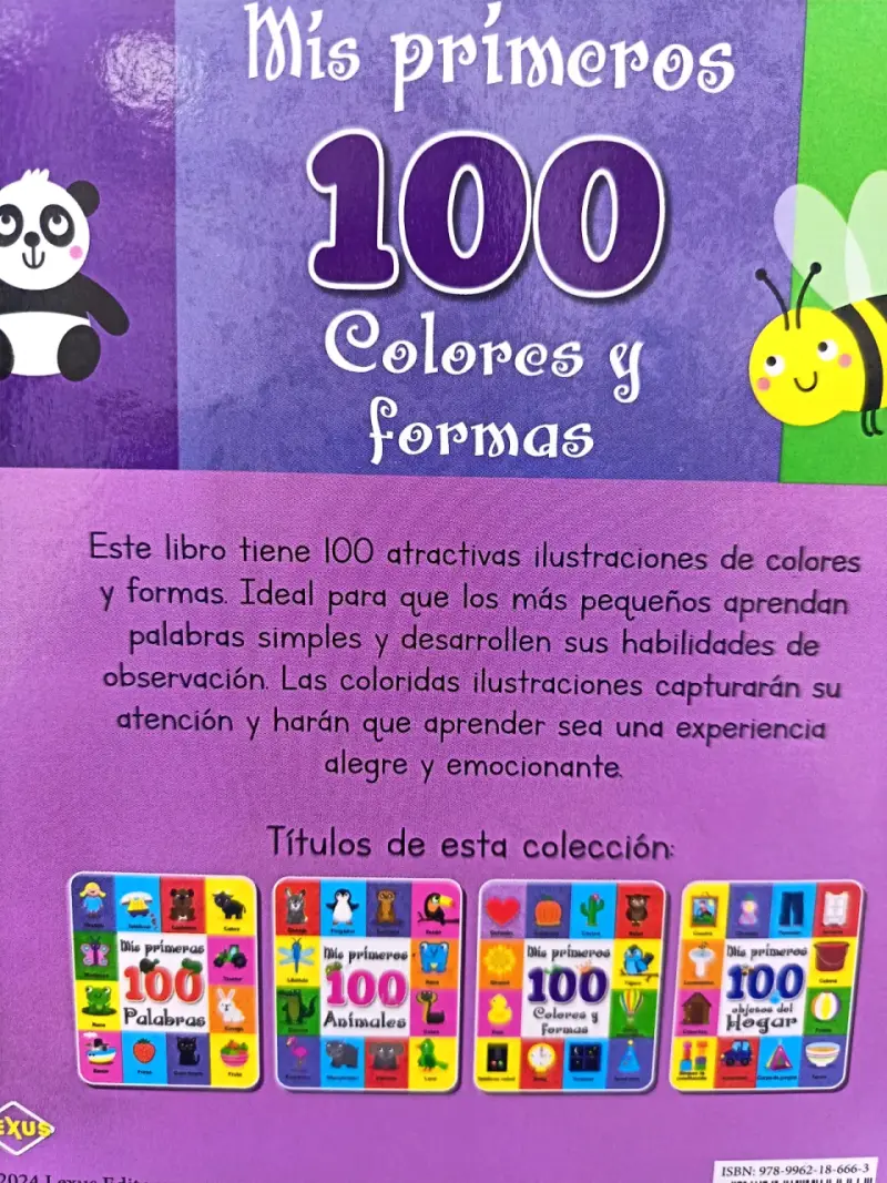 Libro educativo 'Mis primeros 100 colores y formas - 2
