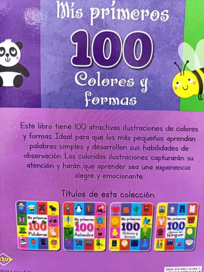 Libro educativo 'Mis primeros 100 colores y formas - miniatura 2