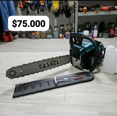 Motosierra Tasbel 5800 completa con accesorios - miniatura 1