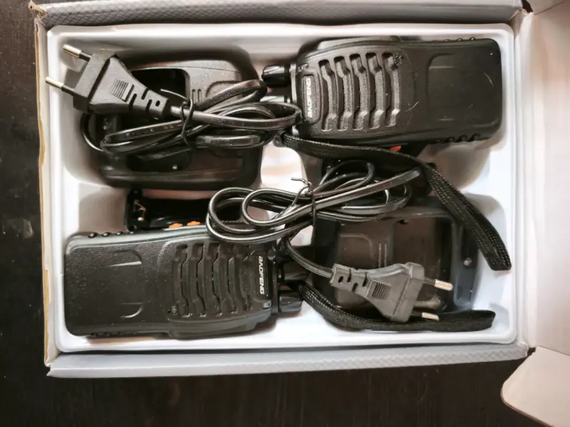 Radio portátil Baofeng 88S con linterna - 2