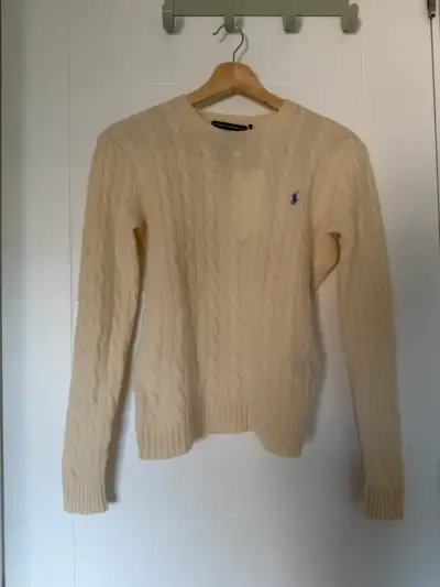 Suéter de lana beige Ralph Lauren - miniatura 1