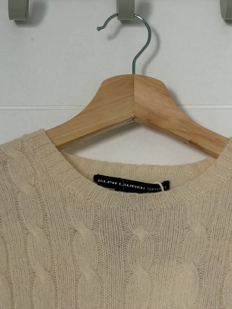 Suéter de lana beige Ralph Lauren - 3