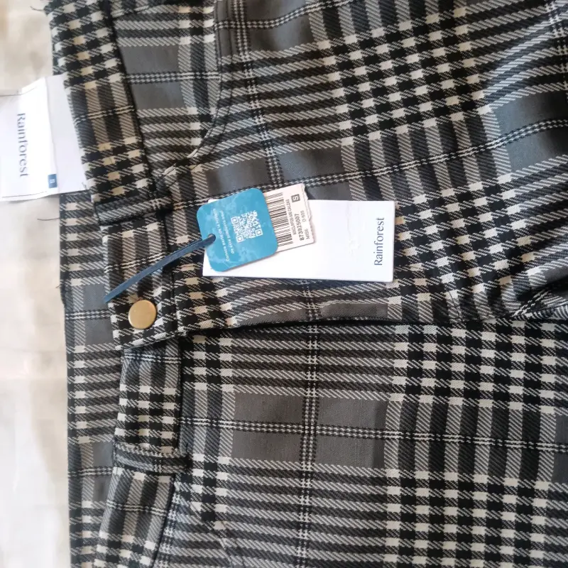 Pantalones a cuadros Talla S - 3