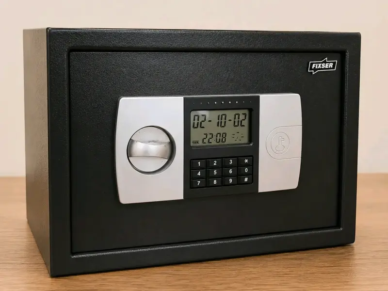 Caja fuerte electrónica Fixser con teclado digital