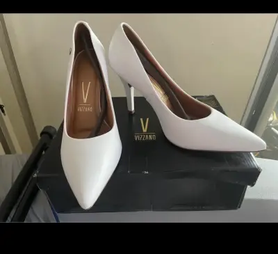 Zapatos de vestir blancos para mujer Vizzano - miniatura 2