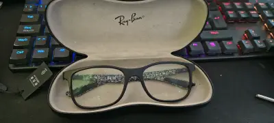 Lentes ópticos Ray-Ban Negro - miniatura 1