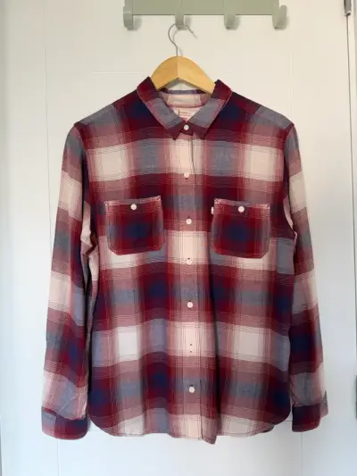 Camisa de franela a cuadros Levi's - miniatura 1