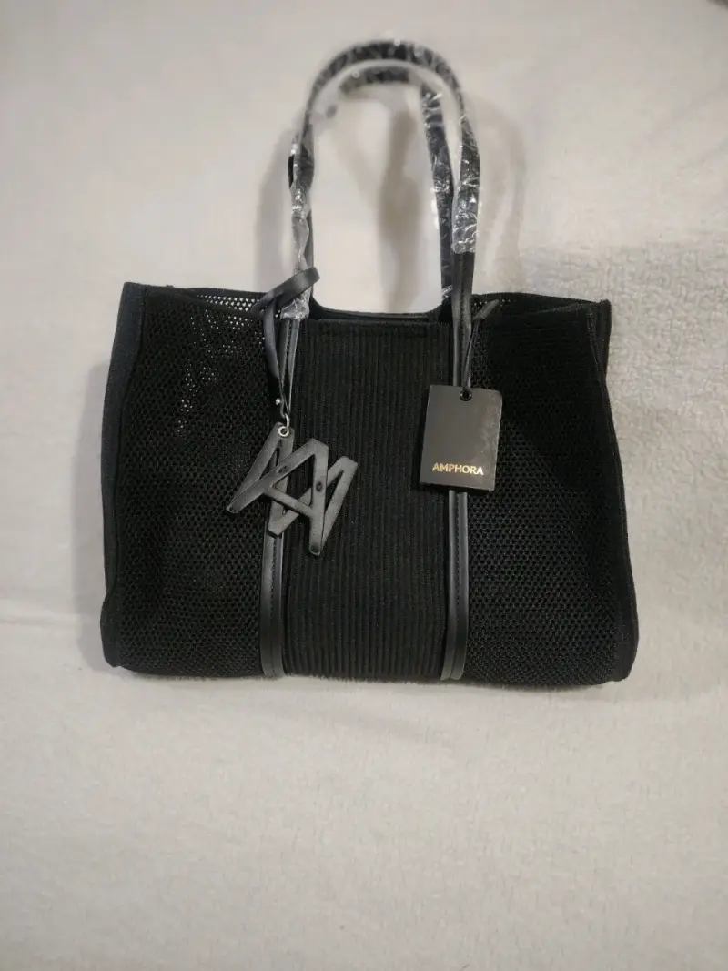 Cartera nueva Tote de malla Amphora  con neceser - 2