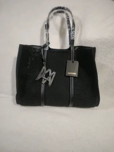 Cartera nueva Tote de malla Amphora  con neceser - miniatura 2