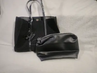 Cartera nueva Tote de malla Amphora  con neceser - miniatura 3