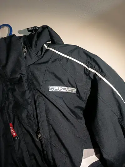 Chaqueta de esquí negra Spyder - miniatura 2