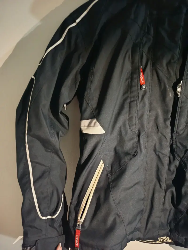 Chaqueta de esquí negra Spyder - 3