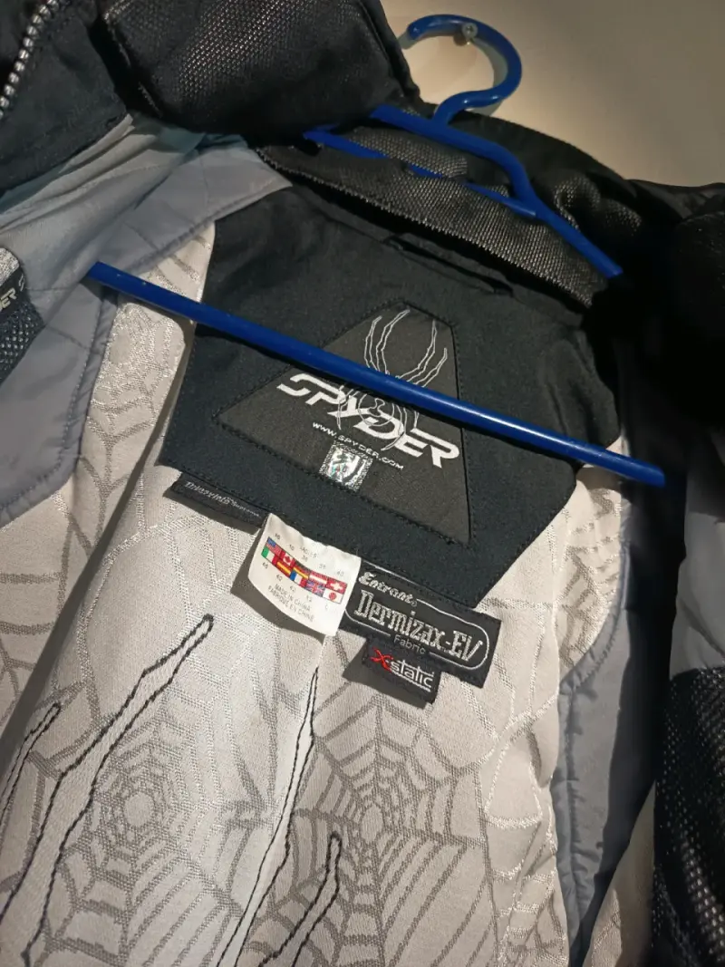 Chaqueta de esquí negra Spyder - 5
