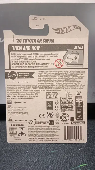 Hot Wheels Toyota GR Supra - miniatura 6