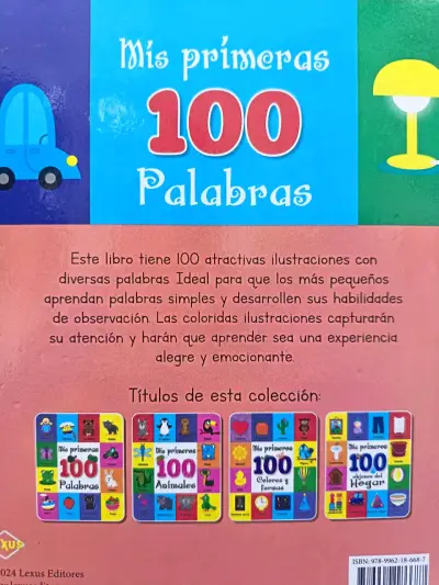 Libro infantil 'Mis primeras 100 palabras' con ilu - miniatura 2