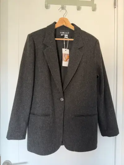 Blazer de Lana Gris para Mujer Sag Harbor - miniatura 1