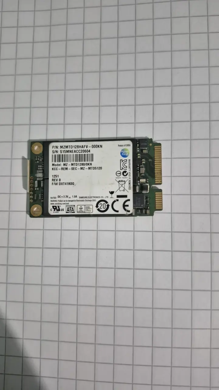 SSDm Samsung 128GB para laptop - 2