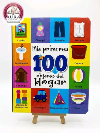 Libro infantil 'Mis primeros 100 objetos del hogar - miniatura 1