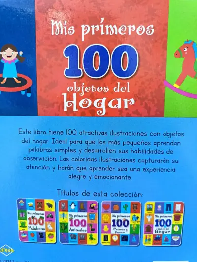 Libro infantil 'Mis primeros 100 objetos del hogar - miniatura 2