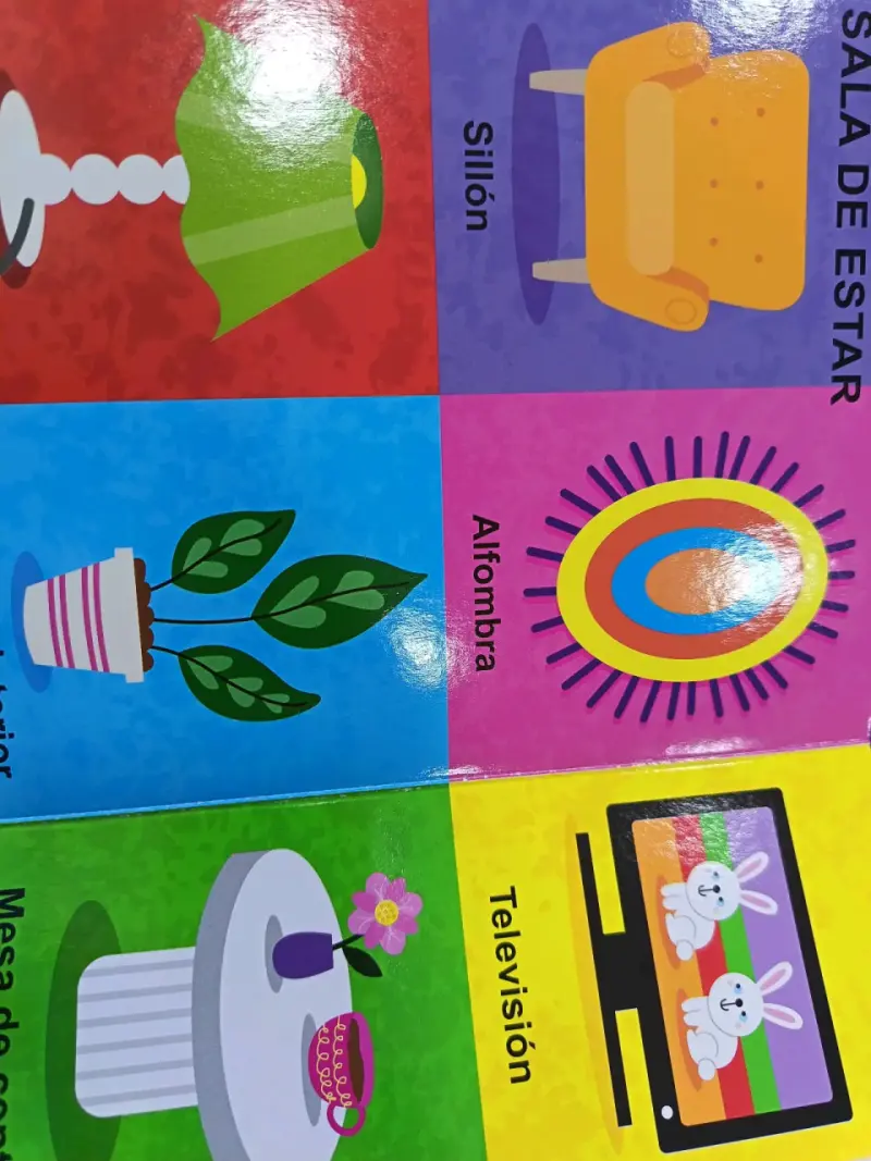 Libro infantil 'Mis primeros 100 objetos del hogar - 4