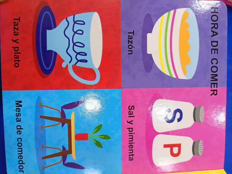 Libro infantil 'Mis primeros 100 objetos del hogar - 6