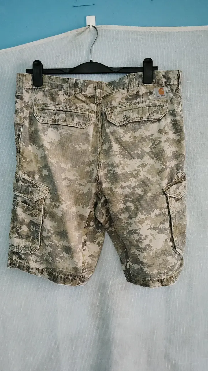 Bermudas cargo camufladas para hombre - 2
