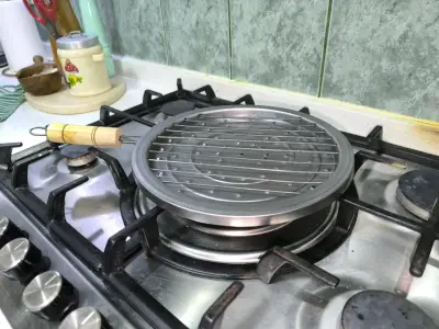 Parrilla tostadora de pan para cocina a gas - miniatura 1