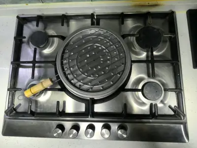 Parrilla tostadora de pan para cocina a gas - miniatura 5