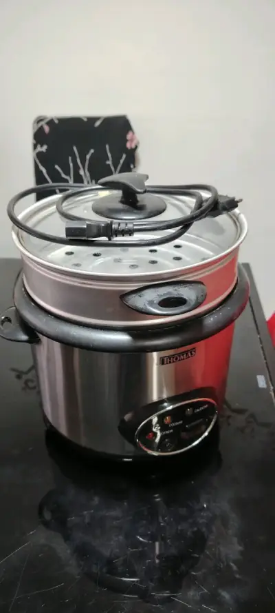 Arrocera eléctrica Thomas con tapa de vidrio - miniatura 4