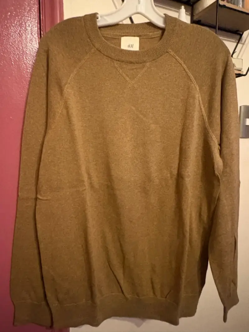 Suéter Beige H&M para Hombre Talla M - 1