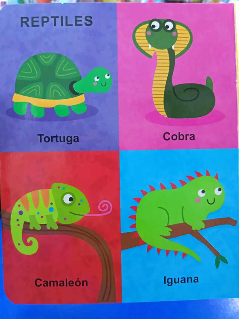 Libro infantil 'Mis primeros 100 animales' ilustra - 6