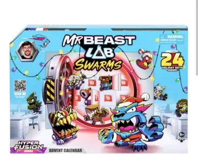 Calendario de Adviento MrBeast Lab Swarms con 24 - miniatura 1