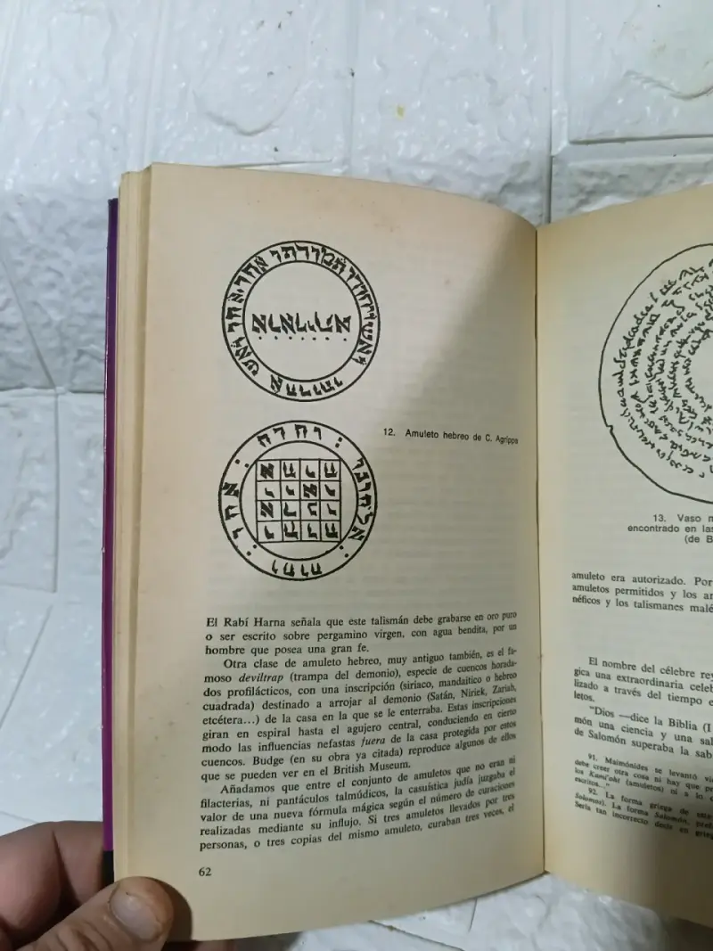 Libro Amuletos, Talismanes y Pantáculos de Jean Rivière - 3