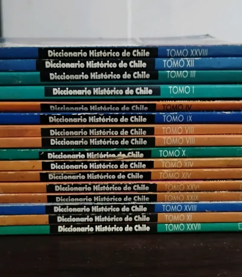 Colección Diccionario Histórico de Chile GoldStar - 2