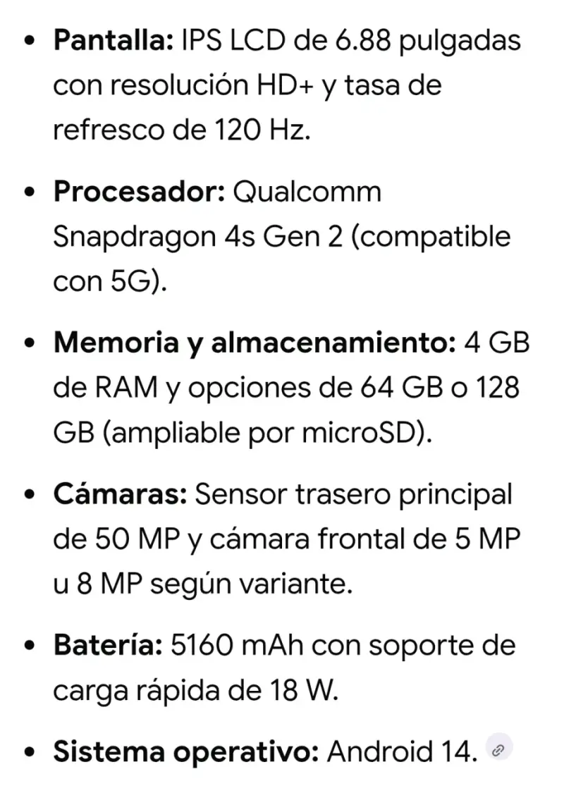 Smartphone Redmi con cámara de 50 MP - 3