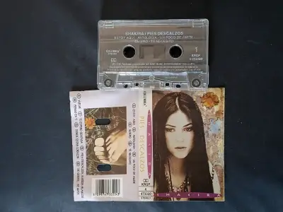 Cassette Shakira Pies Descalzos 1996 - miniatura 1