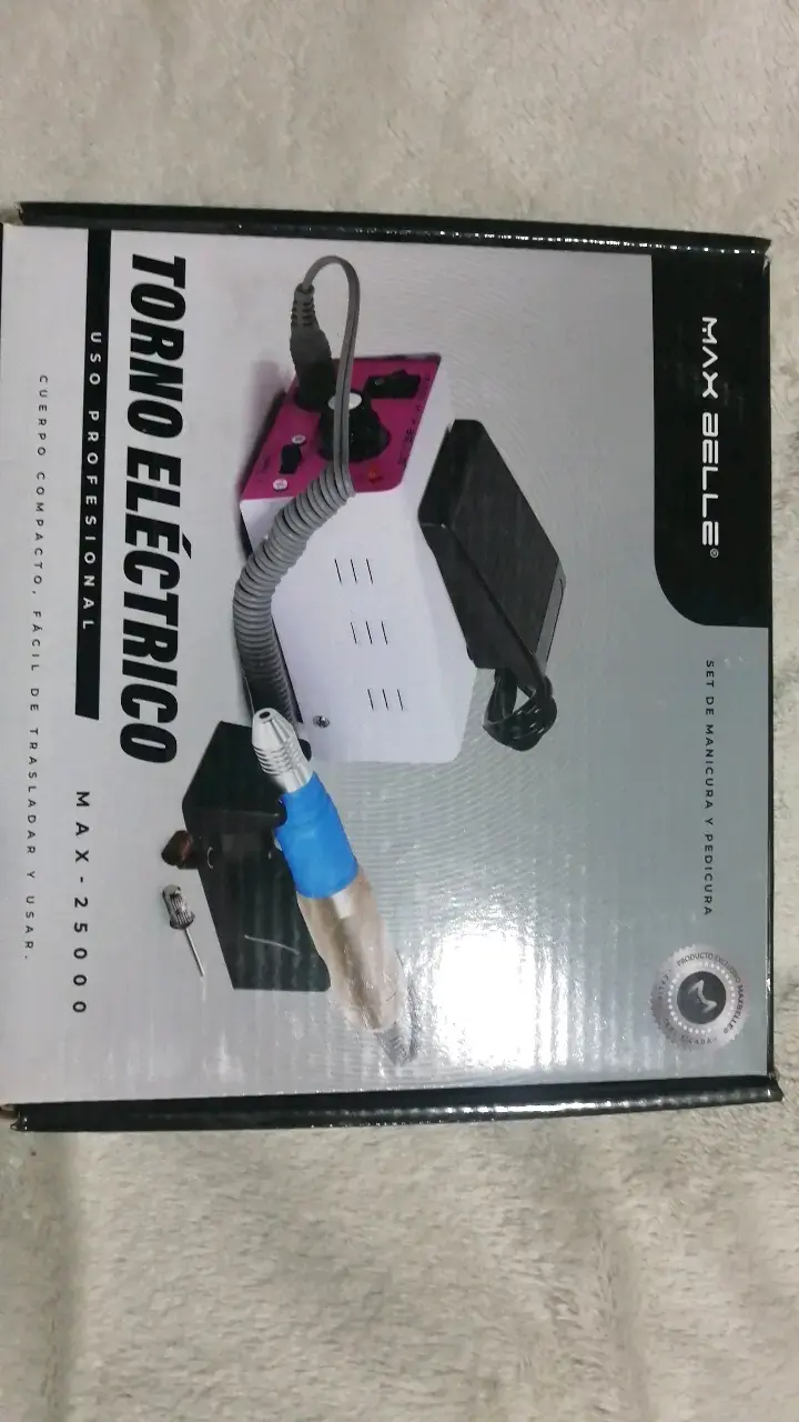 Torno Eléctrico Max Belle para Manicura y Pedicura - 1